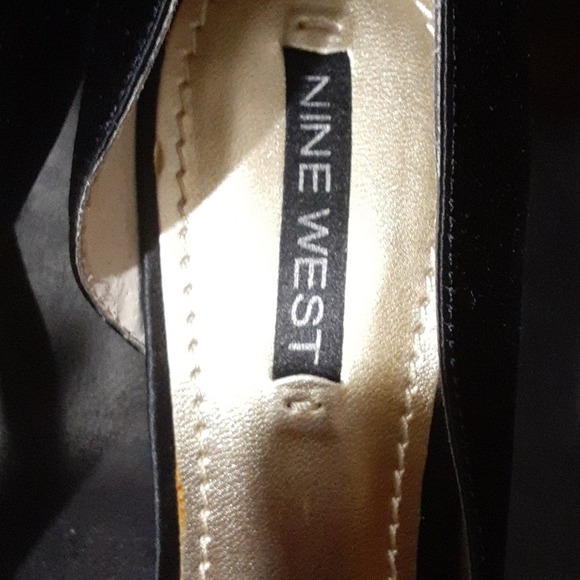 Nine West Faux Satin Highheel Shoes - Picture 7 of 8